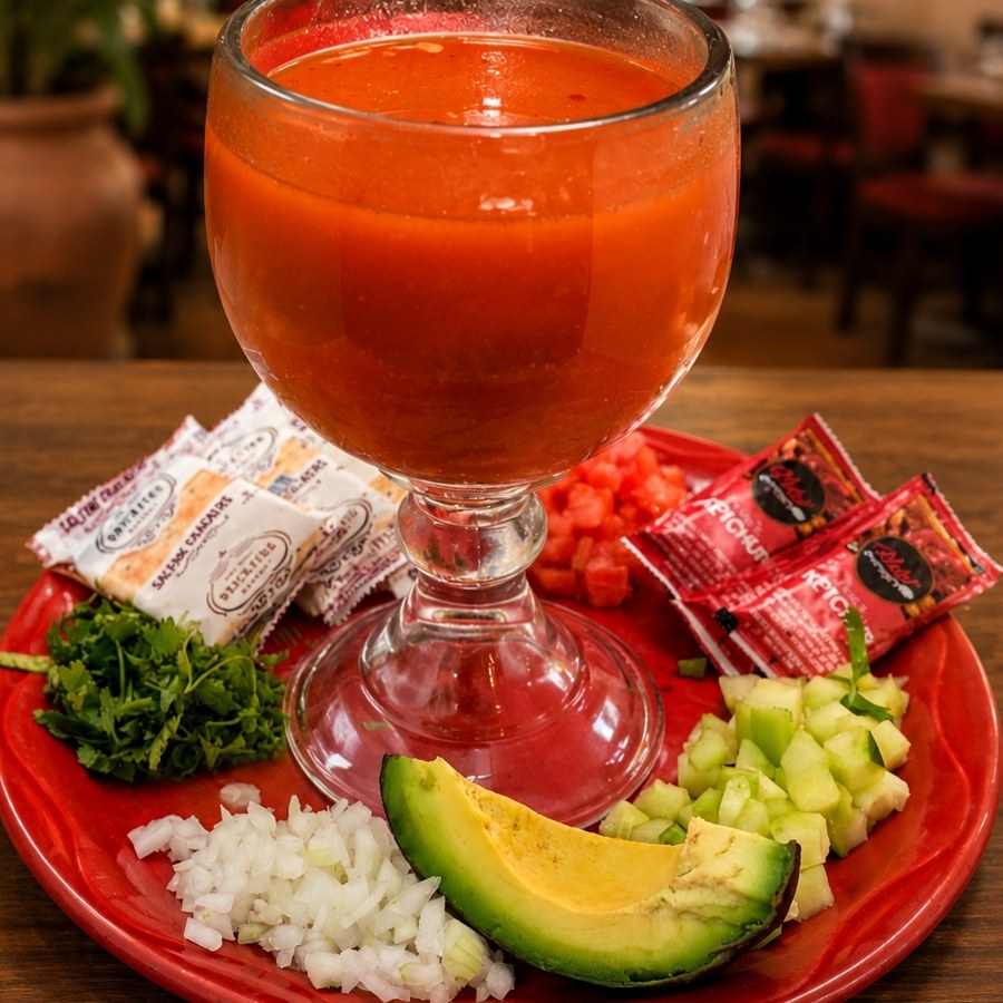 Coctel de Camarón y Pulpo
